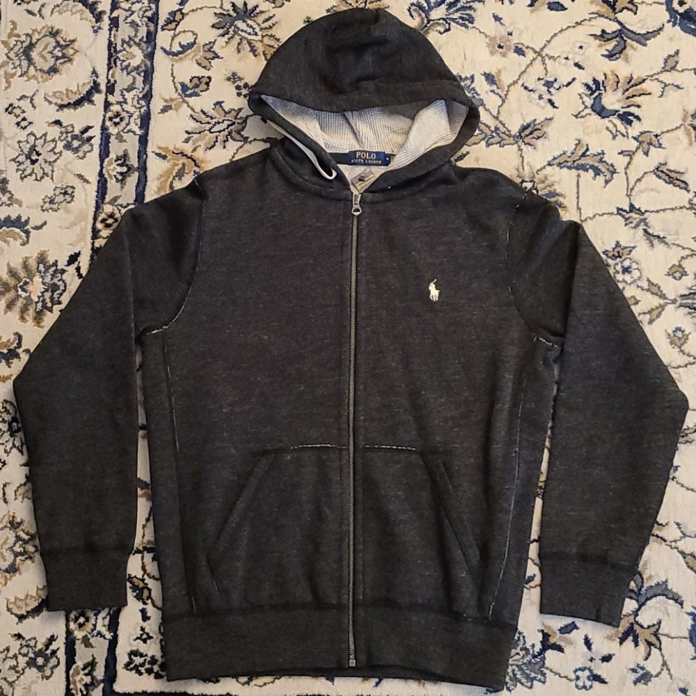 Brand new classic unisex Ralph Lauren zip up
